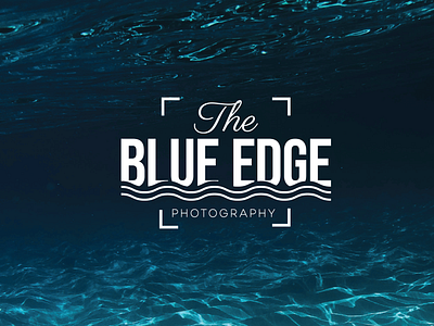 Another wordmark logo for ocean photography business branding design graphic design illustration logo typography vector