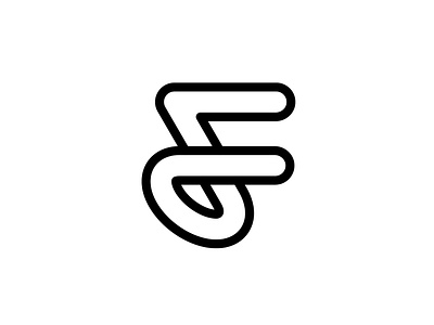 F lettermark branding concept identity lettermark logo logo design mark simple symbol