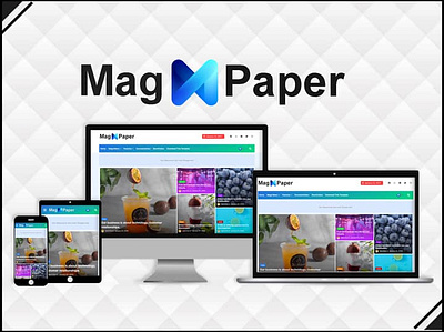 Mag Paper - Responsive & SEO Blogger Template blogger blogger templates blogger themes blogspot