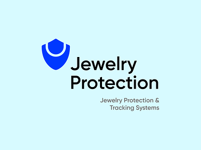 Jewelry Protection brand branding design graphic design logo logotype minimalistic protect protection security shield