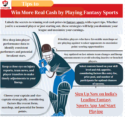 Tips for Winning Big by Playing Fantasy Sports earn fantasy cricket fantasy sports app play win