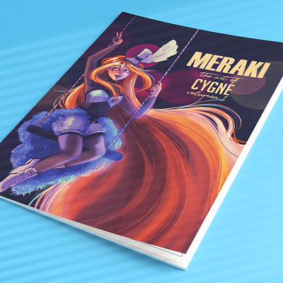 Meraki, the art of Cygne artbook drawing graphic design illustration