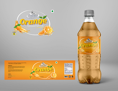 Lajthiza's Soft Orange Drink Packaging visual storytelling