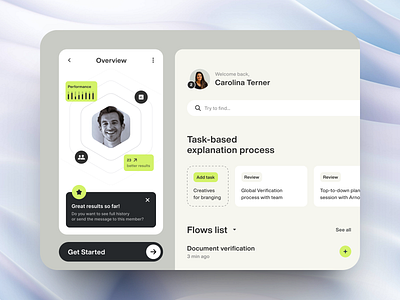 Business Process Mobile App UI Design design mobile application mvp ui uiux