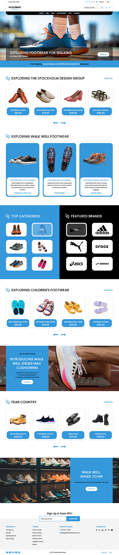 Online Footwear Store Design ecommerce ui ecommerce website ecommerce website design footwear store design online footwear store online store design ui design