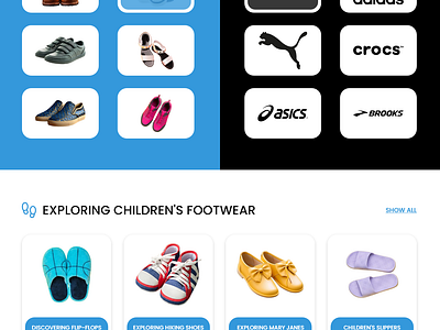 Online Footwear Store Design ecommerce ui ecommerce website ecommerce website design footwear store design online footwear store online store design ui design