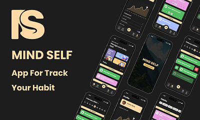 Mind Self App For Track Your Habit UI ui