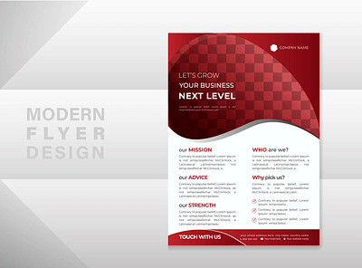 Modern flyer Design design flyer graphic modern vectore