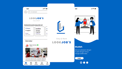 Lookjob's UI Job Search Application