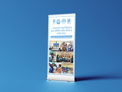 Standee design for NGO hospital and vocational branding.... banner banner design brand design branding clean design graphic design hospital hospital branding ngo ngo branding odia odisha poster poster design social work standee standee design training vocational training