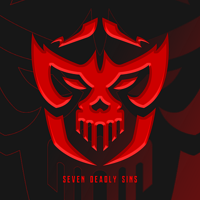 Seven Deadly Sins Logo Design esports graphic design logo