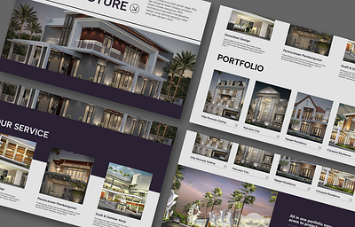 Rafa Architecture Landing Page
