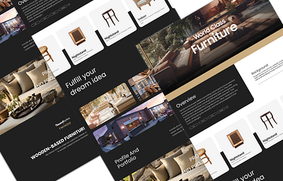 Twindo Furniture Landing Page branding landingpage ui web