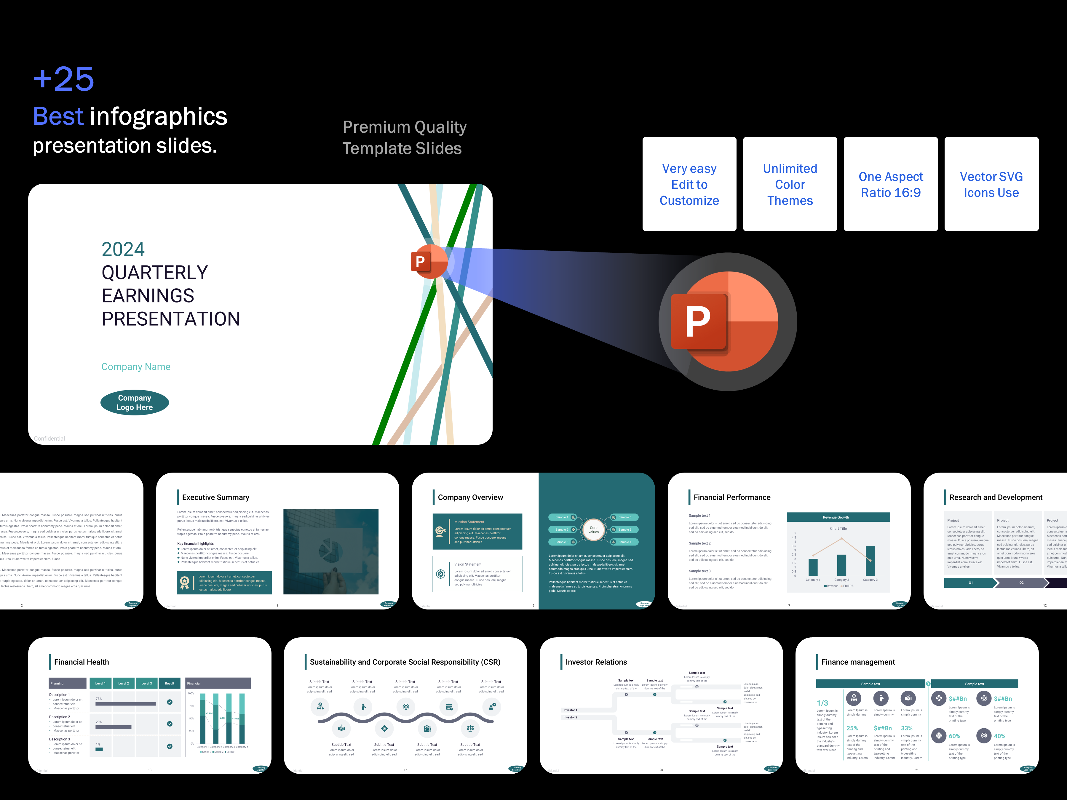 Quarterly Earnings Presentation business presentation corporate ppt corporate presentation design pitch deck pitch deck template powerpoint powerpoint presentation ppt quarterly earning presentation