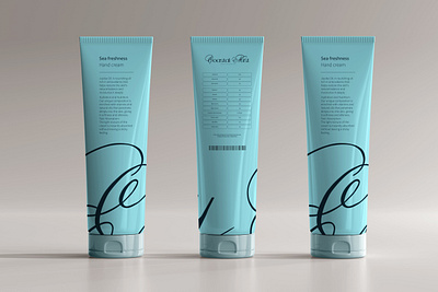 Packaging design for hand cream for Coastal Mist brand branding coastalmist cosmetics graphic design logo luxury packagingdesign productpackaging skincare