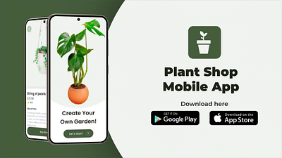 Plant Shop Promo app
