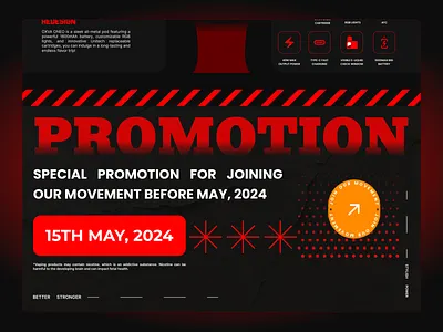 Vape Landing Page Exploration comic book website design landing page landing page product landing page vape product landing page ui ux vape landing page web design