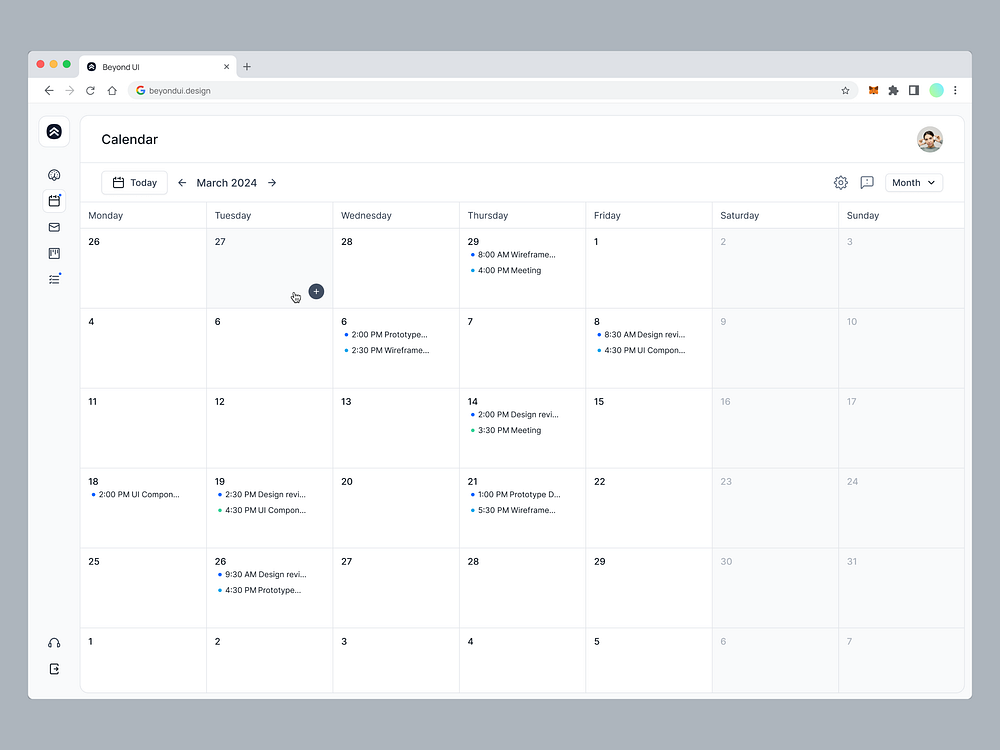 Browse thousands of Calendar images for design inspiration | Dribbble
