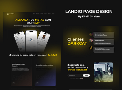 Landing Page Design graphic design interaction design landig page design minimalist responsive design startup typography ui uxui web design