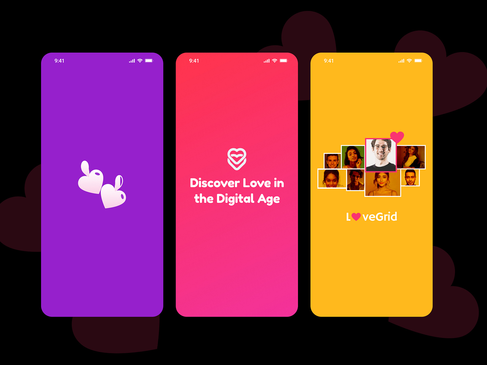 dating-app-splash-screens-by-hiloni-barmeda-on-dribbble