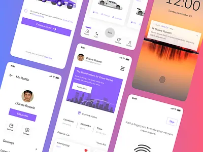 Ride Sharing l Driver Mobile App Ui driver app driver app design driver ui apps ride ride driver ride sharing ride sharing driver