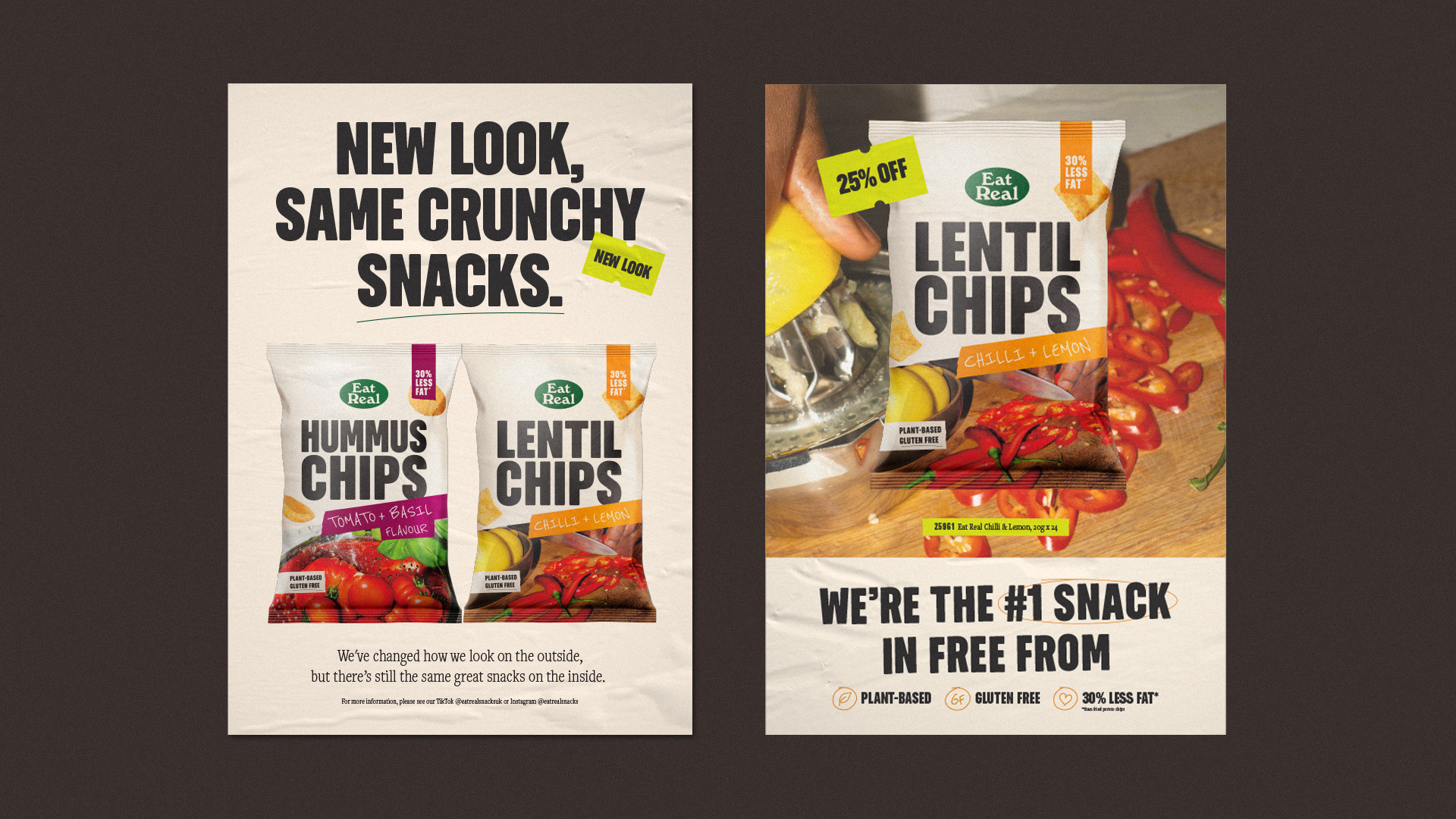 Eat Real Rebrand by Ewa Lefmann | Studio Evka on Dribbble