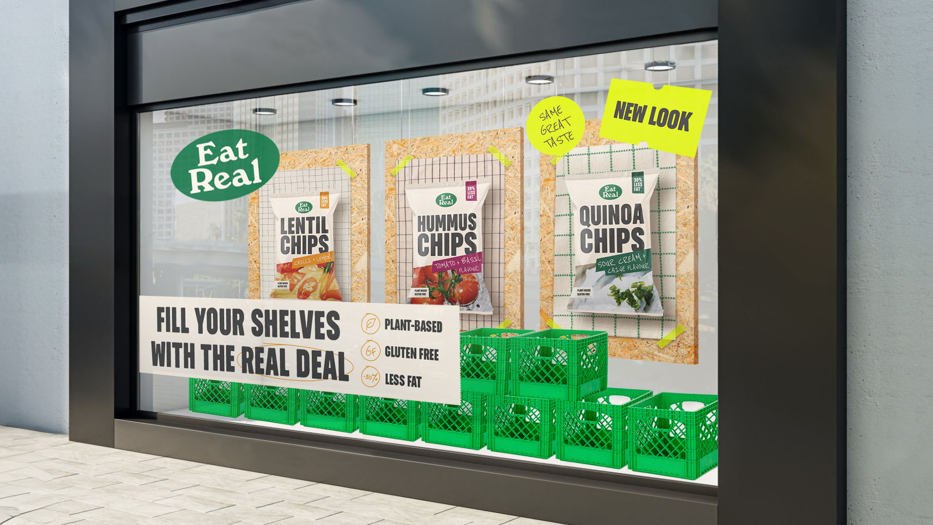 Eat Real Rebrand by Ewa Lefmann | Studio Evka on Dribbble
