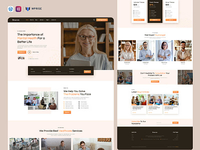 Beacon – Psychology & Counseling Elementor Template psychologist psychologist website psychologist website design psychology psychology website