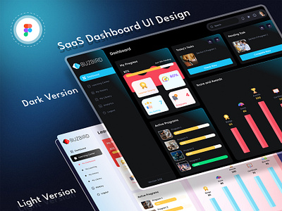 SaaS - Online Course Dashboard brand design data visualization for saas design figma online course saas dashboard saas dashboard accessibility saas dashboard storytelling saas dashboard trends saas dashboard uxui saas project ui ui design user experience user interface user interface design ux design web app