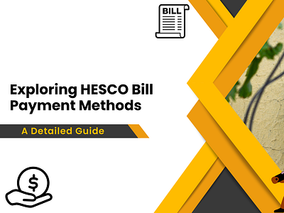 Easiest Methods To Pay Your Electricity Bills - Hesco bills bill payment bill payment methods bills electricity bills hesco hesco bills