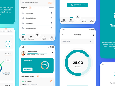 TimeCraft l Task Management Mobile App hr management level up app management task task management task mobile app taskmanagement app work analysis