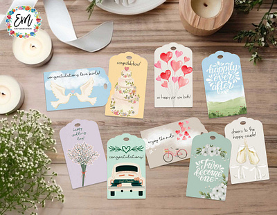 Wedding Tag Promotional Layout using AI Generated Images ai branding design designer graphic design indesign layout design marketing social media