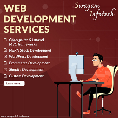Web App Development Services Rajkot - Swayam Infotech app appdevelopment web web development website development