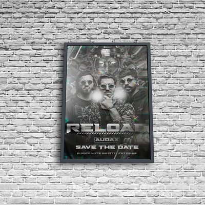 Reload Audax 3d animation branding graphic design logo motion graphics ui