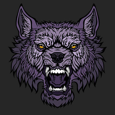 wolf design graphic design illustration logo