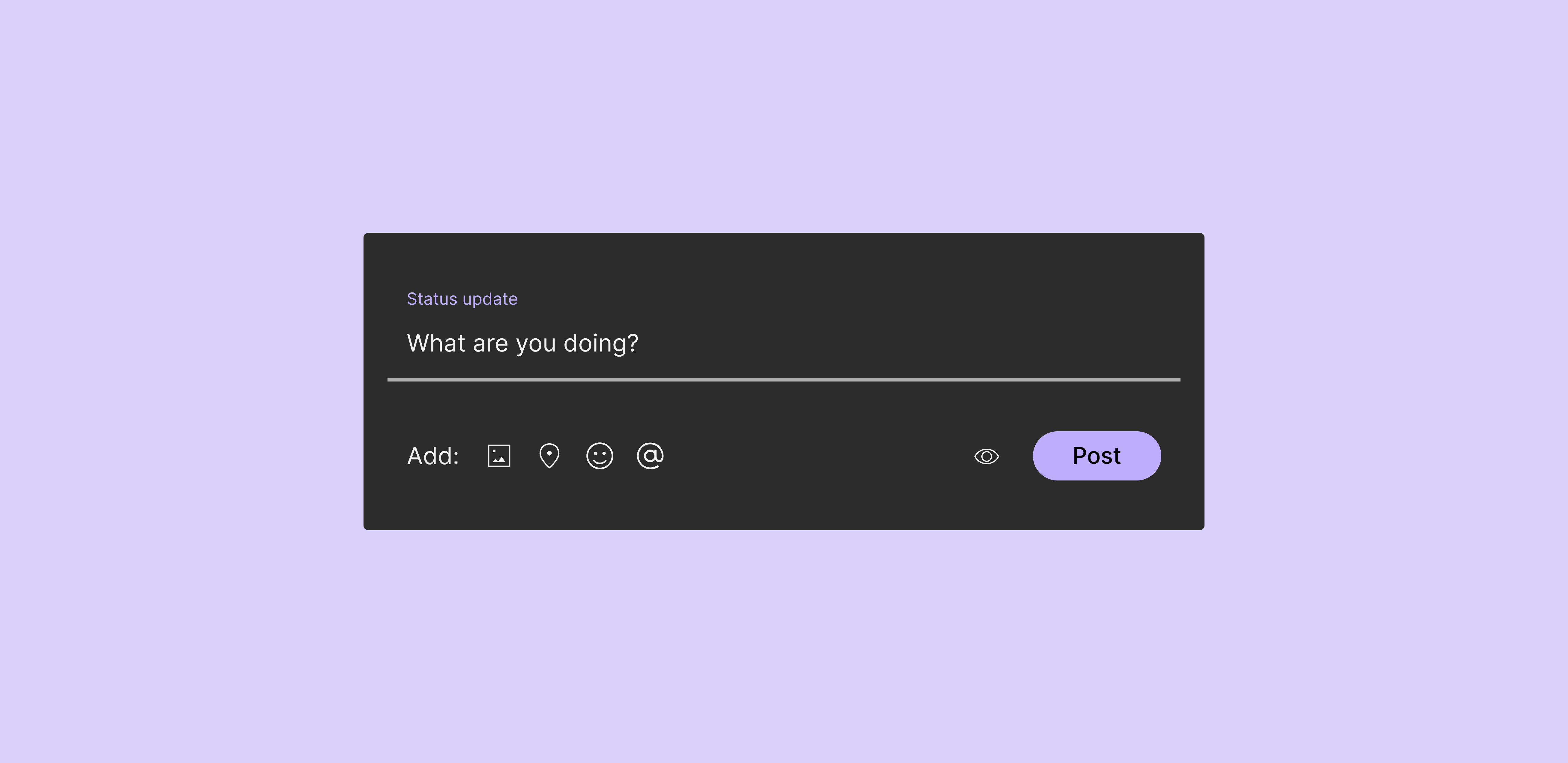 Day 81/100 Status Update 100 day ui challange animation branding daily ui 081 dalyui081 design graphic design illustration logo status update ui ux vector