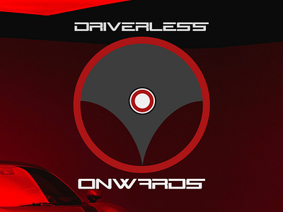 Onwards 'Driverless adobe ai artificalintellegence cars experimental grey illusrator logo red supercars