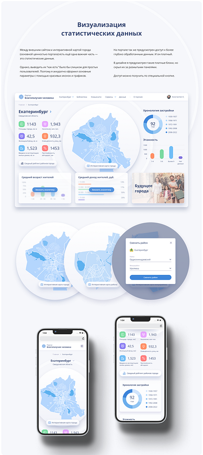 UX/UI Design for Geoportal design geo map portal product ui ux