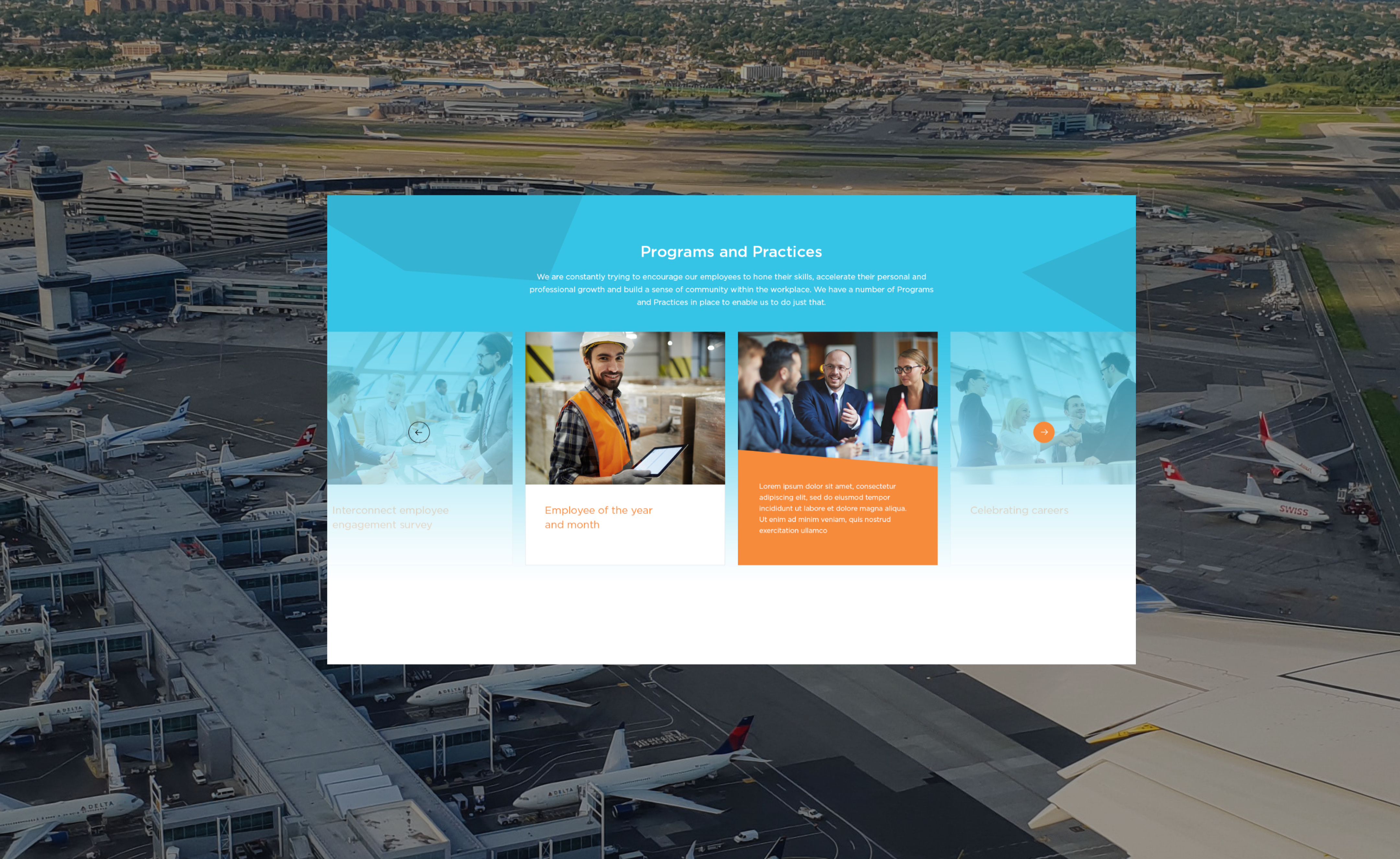 Web Design for Interglobe branding creative design graphic design illustration minimal ui ux website