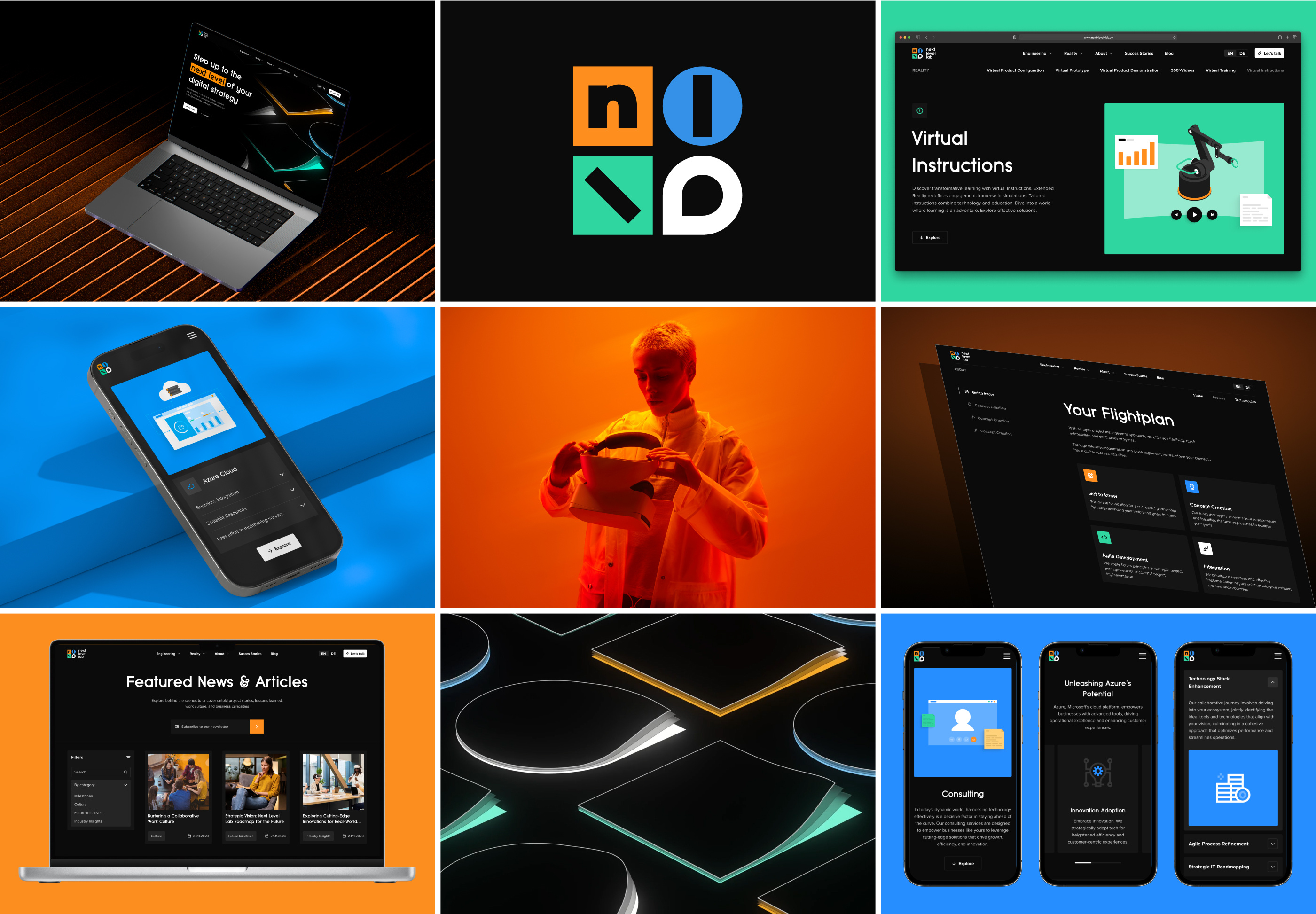 Example of Website Design For It Company