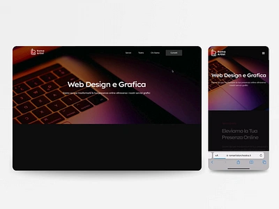 Roma Artist Website and Responsive animation black branding development figma graphic design marketing minimal mobile product responsive ui webdesign webflow website