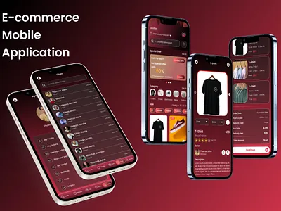 E-Commerce Mobile Application app e commerce ui uiux