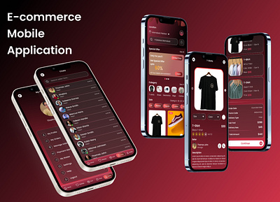 E-Commerce Mobile Application app e commerce ui uiux