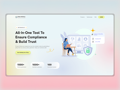 Make My Policy - Design Concept compliances figma legaldocumenets makemypolicy uidesign uiux