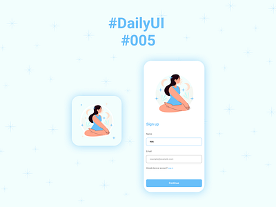 Daily UI #005 | App Icon graphic design logo ui