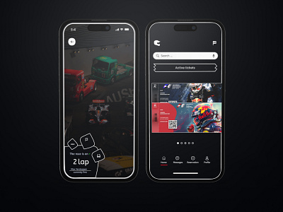 FORMULA F1 APPLICATION DESIGN app design formula race racing ui