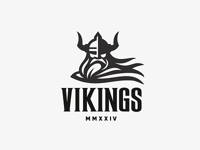 Vikings branding concept design illustration logo viking