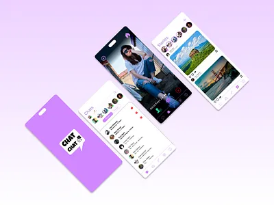 Social Connect: Seamless Interaction mobile app social media ui ux
