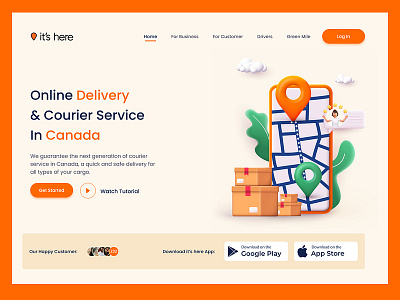 Online Courier Service Website