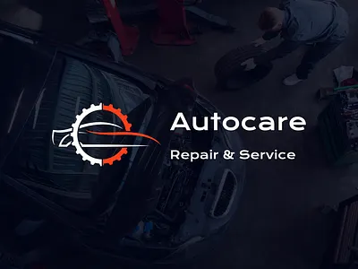 AutoCare - A best solution for your car service & repair automotive branding design illustration typography ui ux vector wordpress